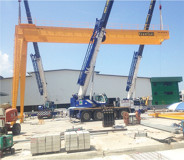 Gantry Crane Installation Kranecare Services Private Limited Singapore