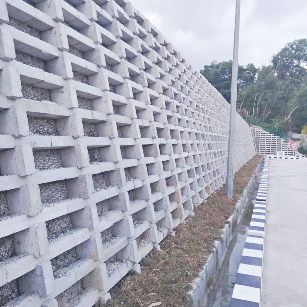 Ct Crib Retaining Wall System Crib Technologies Sdn Bhd