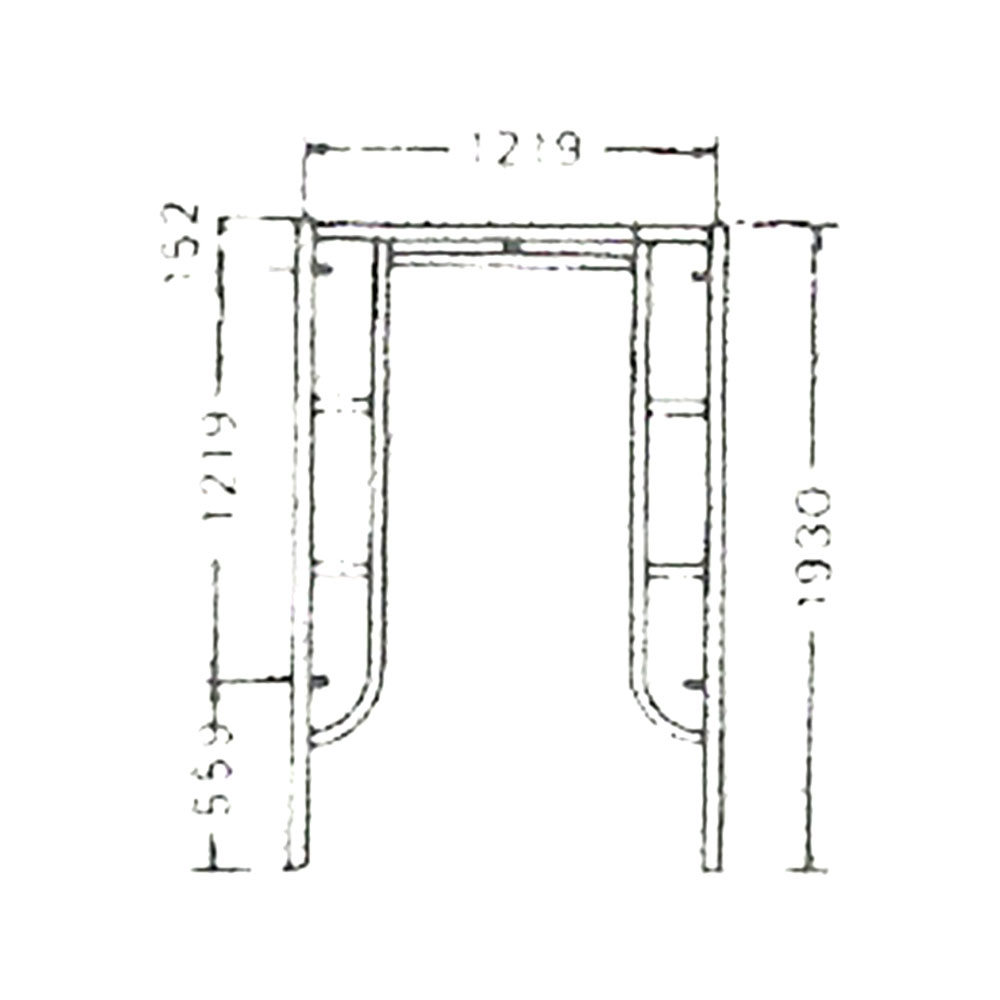 Ms1462 1 Malaysia Standard Heavy Duty Scaffolding 1930mm X 1219mm X 2 50mm Thick Deck Master M Sdn Bhd Malaysia