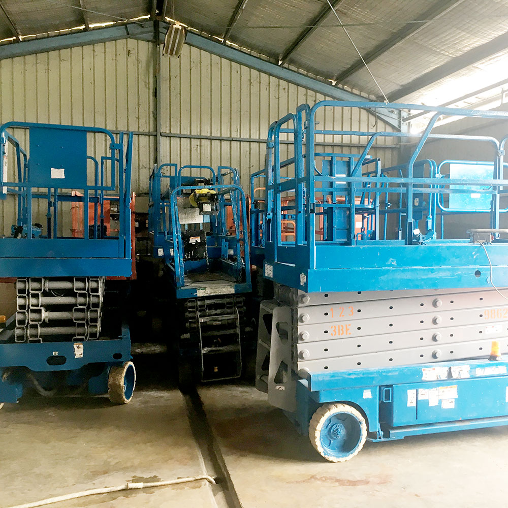 Used Scissor Lifts Classification 3B Equipments Hirer Pte. Ltd