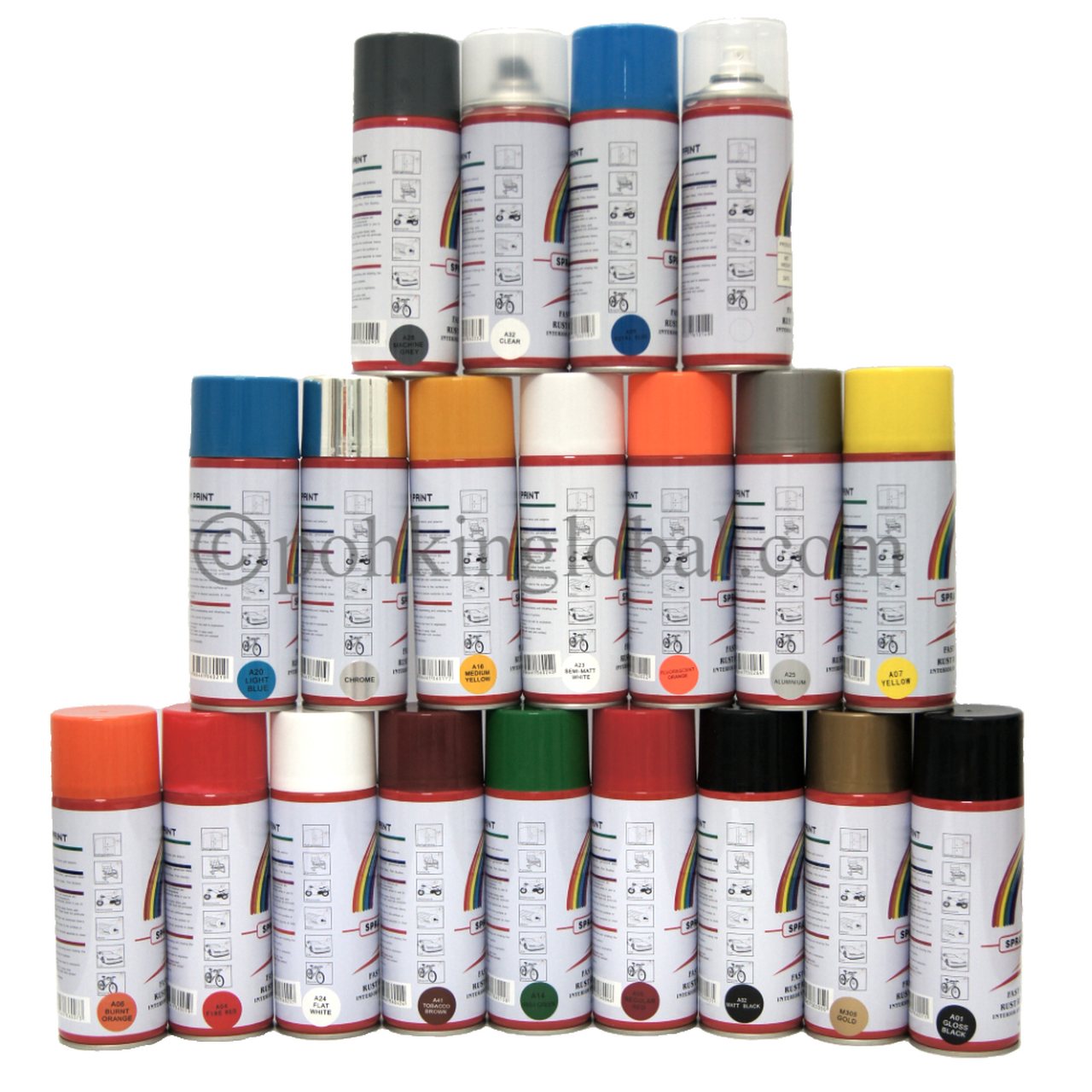 Spray Paints | Poh Kin (Global) Pte. Ltd. | Singapore